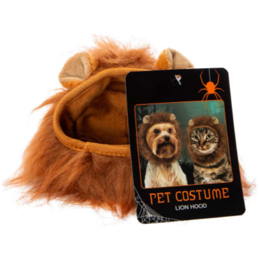 Lion Hood Pet Costume